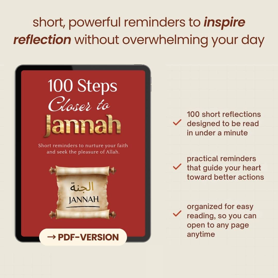 100 Steps Closer to Jannah - Digital Version